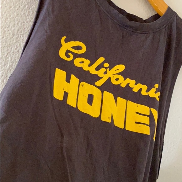 NWT MATE California Honey Vintage Retro Muscle Tee - Picture 5 of 7